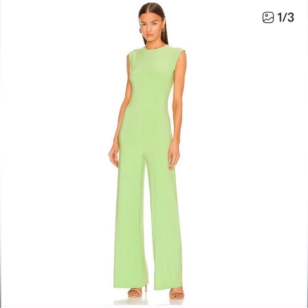 REVOLVE Norma Kamali Vibrant Norma Kamali
Sleeveless Jumpsuit Gemini Green